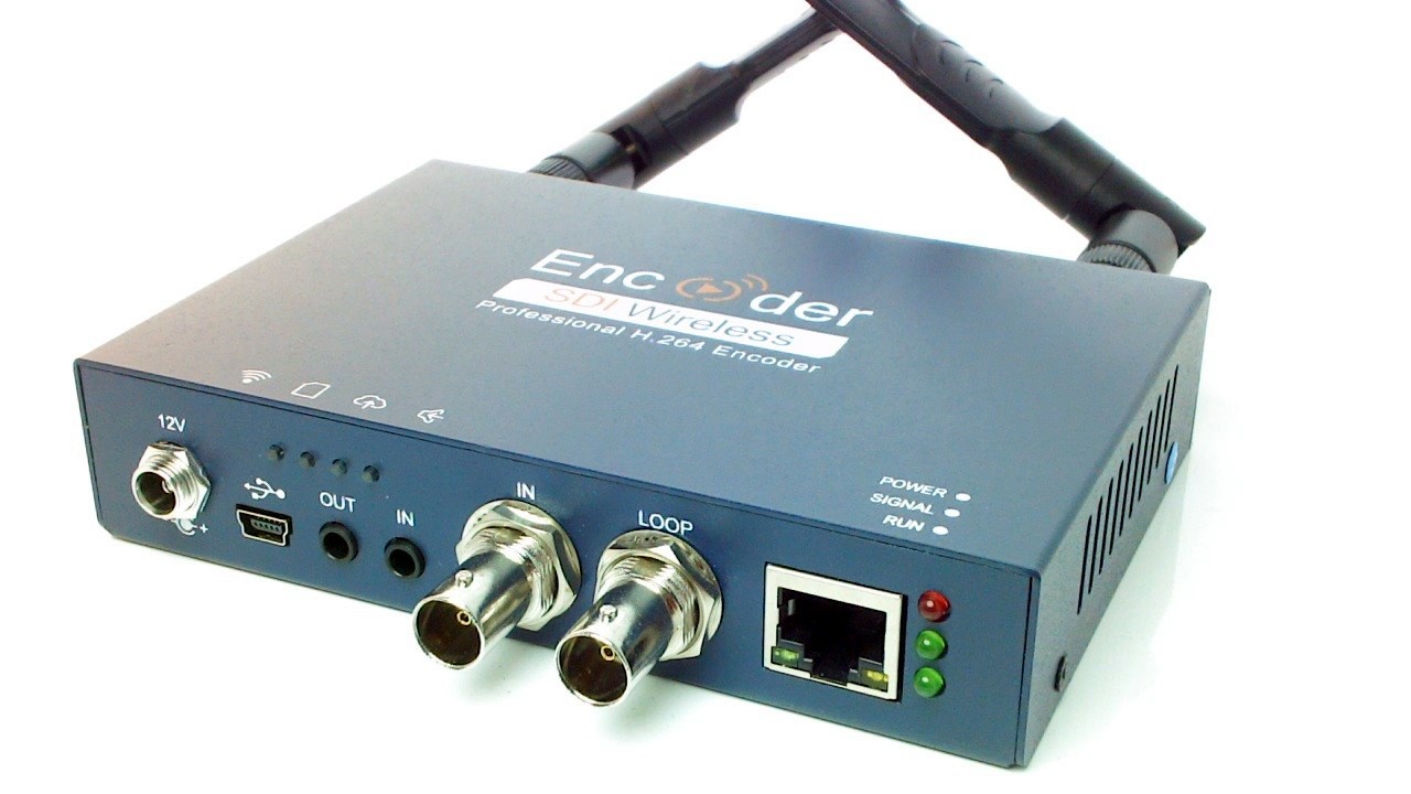 converter 3G SDI IP Encoder H264 wired and wireless