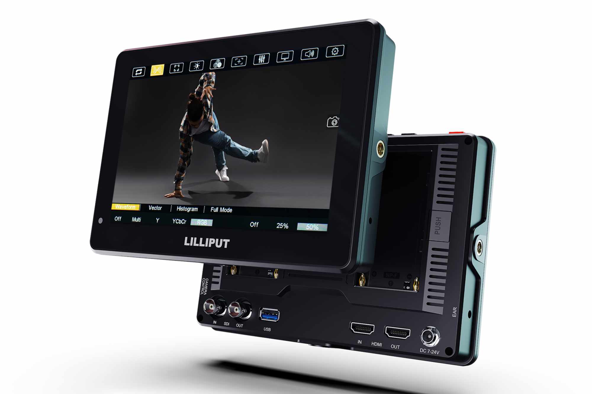 Lilliput HT7S 4K HDMI monitor 7 inch High Brightness touch