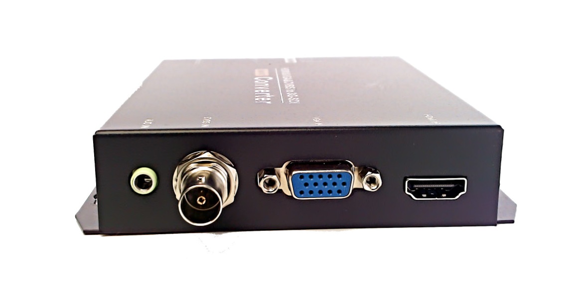 Artikelfoto Konverter HDMI VGA und FBAS nach 3G-SDI mit Skalierung