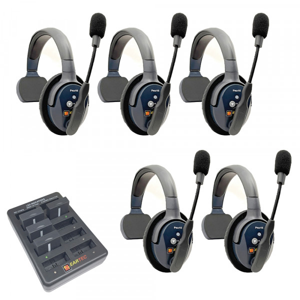image Eartec UltraLITE PRO16 ETP5S 5 person system single side