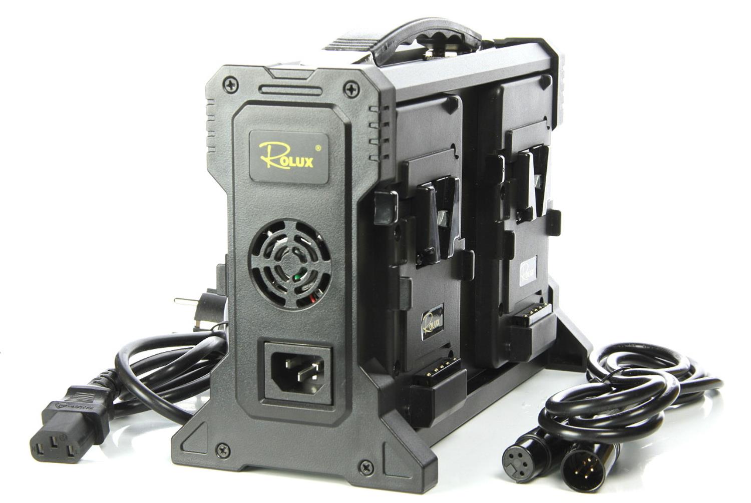 4 channel charger for VMount battery Rolux RL4KS