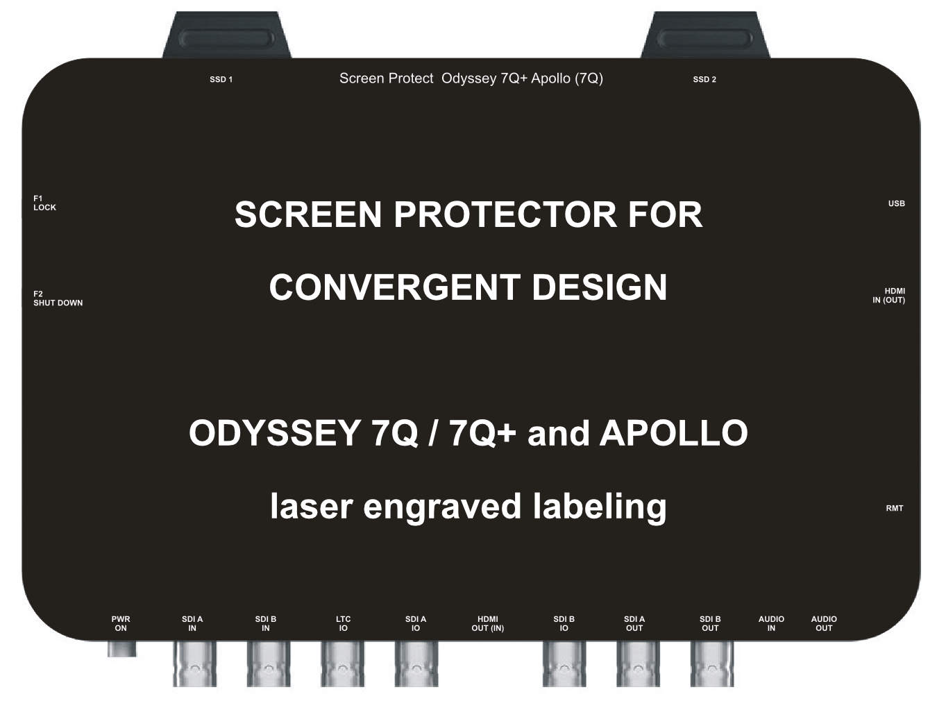 image FineVideo ODYSSEY 7Q and Apollo Screen Protector