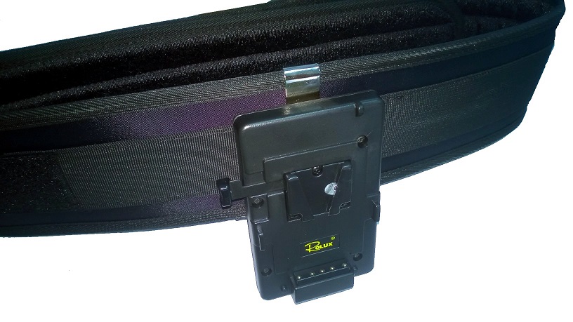 image FineVideo VMount Battery Plate with belt and clamp