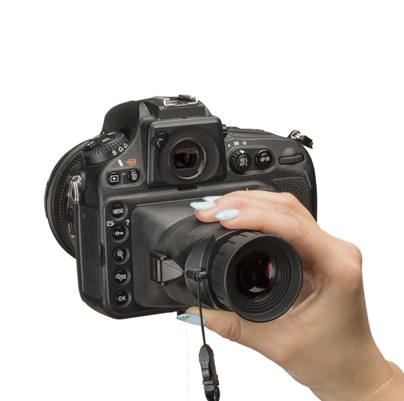 Hoodman H30MB Sucheraufsatz für 3 Zoll Foto und Video Suchermonitore