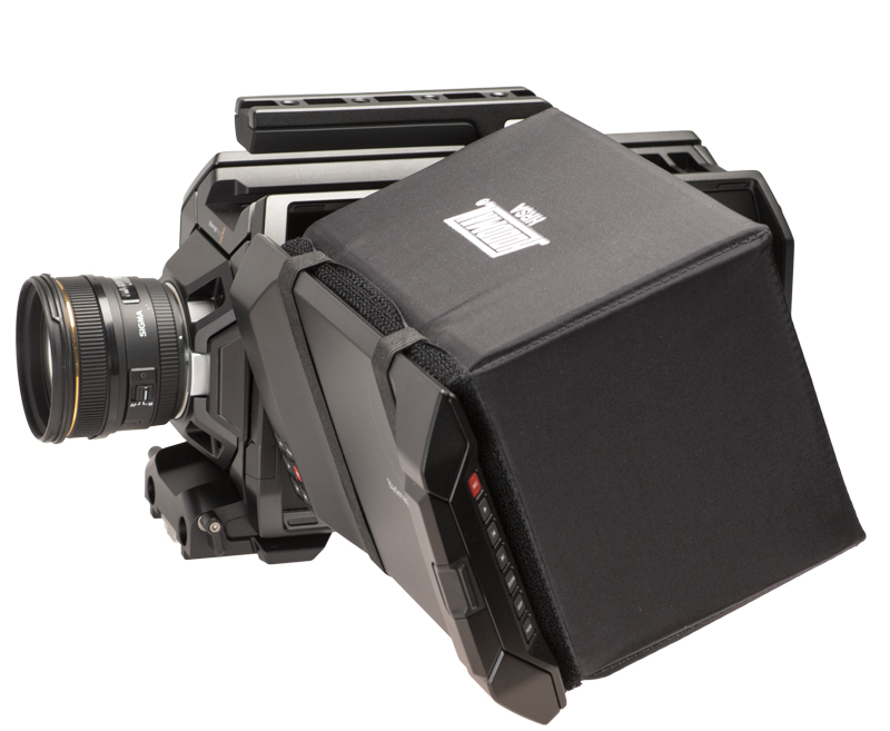 Hoodman HRSA   Blendschutz für Blackmagic Design URSA Kamera   kurze Bauform