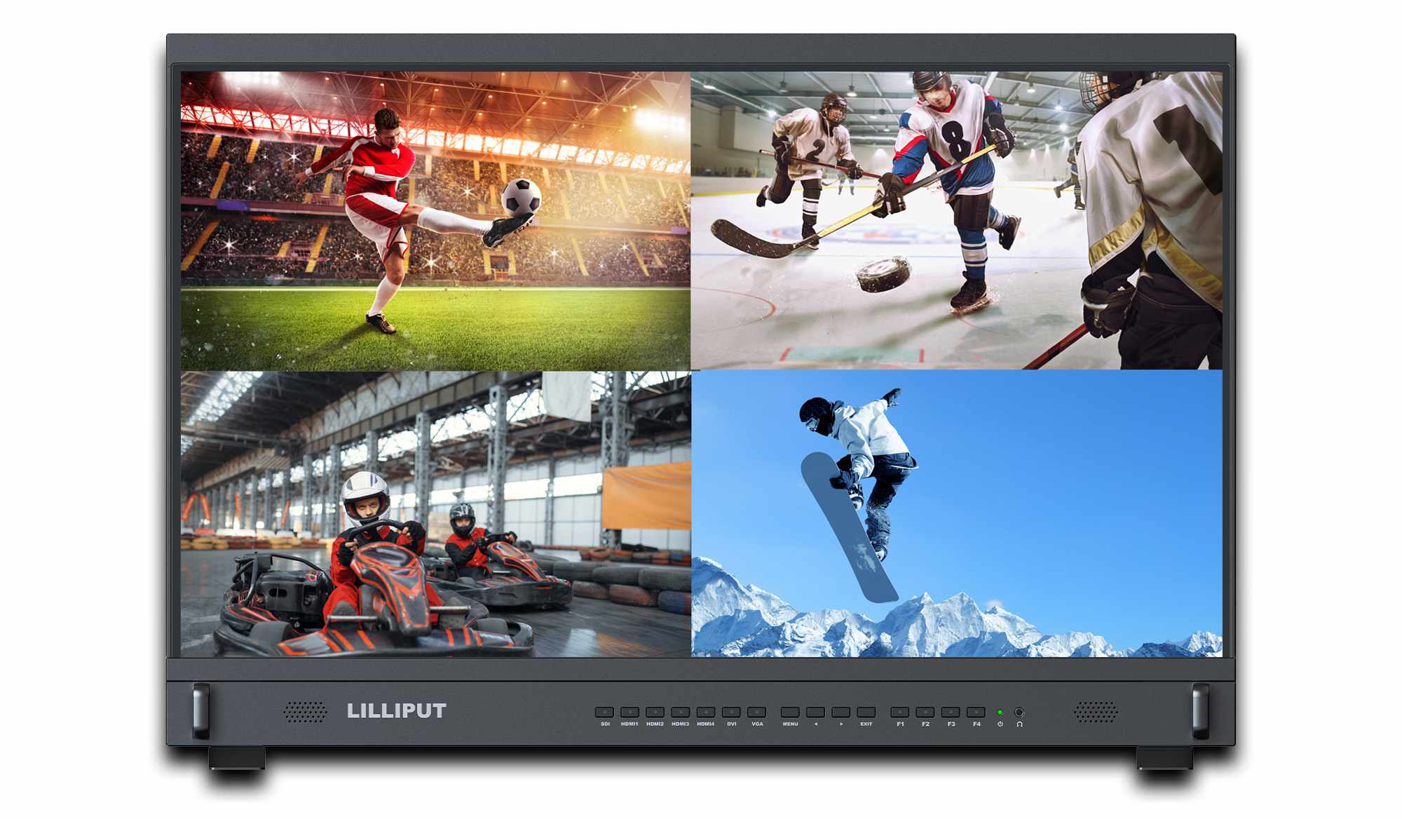 Artikelfoto Lilliput 31 Zoll 4K HDR Monitor mit HDMI SDI VGA bis 3840x2160 50Hz BM310-4KS