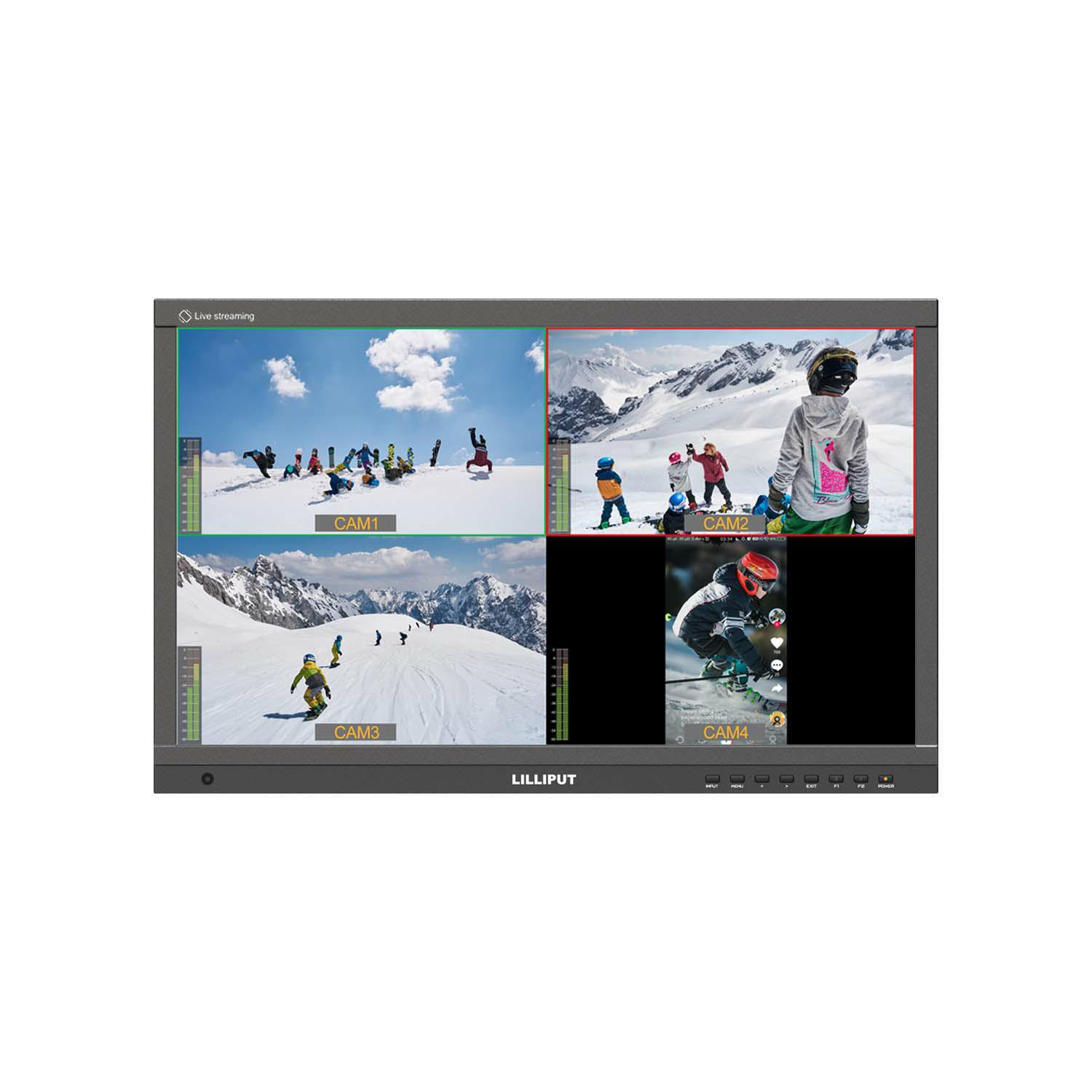 Bild Lilliput PVM220S-FC 21.5 Zoll SDI Monitor im Flightcase