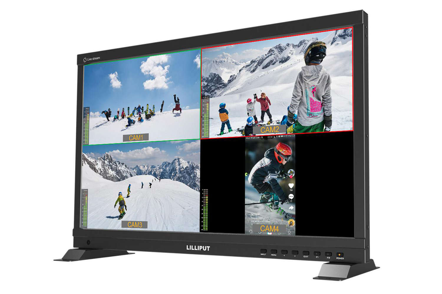 image Lilliput PVM220S 21 5 inch PRO SDI Monitor