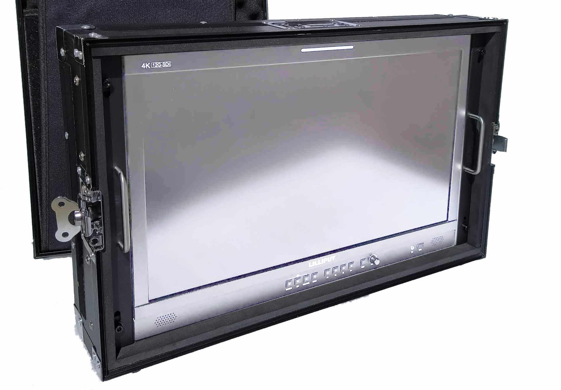 image Lilliput Q23 Q24 FlightCase with sunhod and rackmount