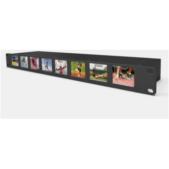 Bild Lilliput RM-0208S 8×2" Monitor mit SDI Rackmonitor 
