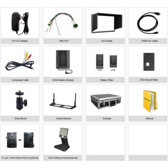 Lilliput TM1018/S 10,1 Zoll HD-SDI Monitor - Produktbild 5