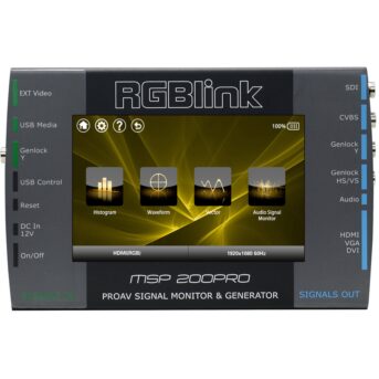 RGBLink MSP200Pro signal generator and monitor