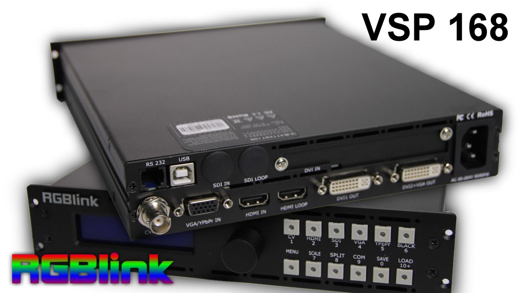Artikelfoto 1 RGBLink VSP 168 Switcher Scaler und Konverter für LED WALL