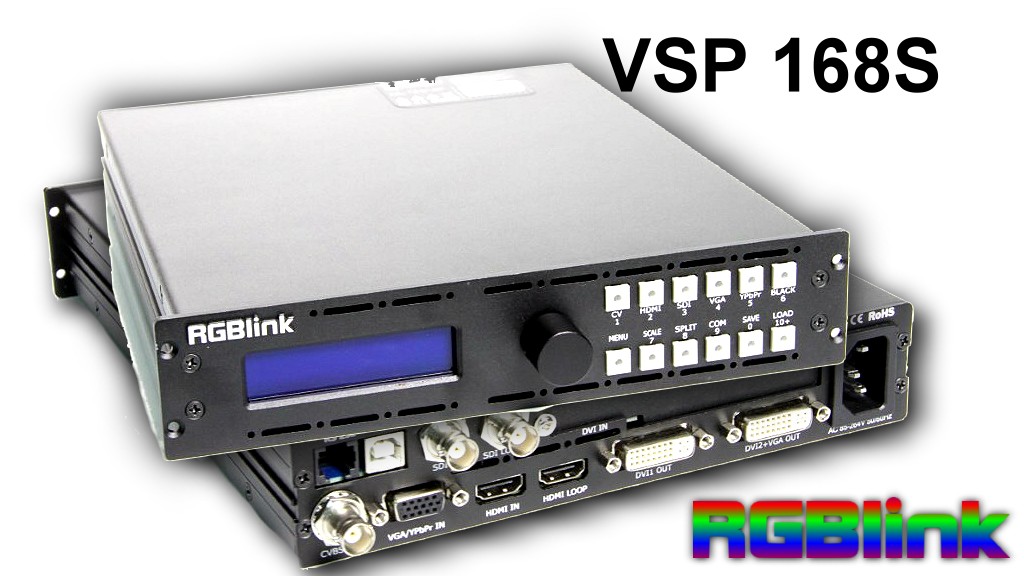 Artikelfoto 1 RGBLink VSP 168S Switcher Scaler und Konverter mit HD-SDI für LED Wall