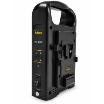 Rolux RL-2KS Dual Charger for V-Mount Batteries