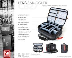 Cinebags CB27 Lens Smuggler - Tasche für Kameragehäuse und Optiken