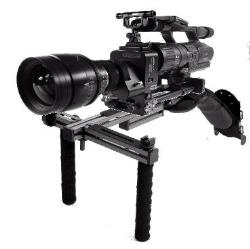 DVTEC DvRigPro HD Schulterstütze für Foto und Filmkameras