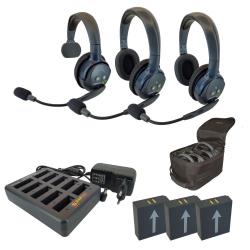 EARTEC Wireless Intercom UltraLITE HD Mix für 3 Personen UL312-HD(alt)