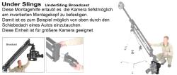EZFX UNDERSLING - Broadcast Kamerakäfig für bodennahe Aufnahmen(alt)