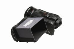 Hoodman HD350 VIDEO Sonnenschutzblende für 3 5 Zoll Monitore und Sucher 16 9