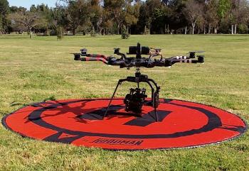 Hoodman Startplatz für Drohnen HDLP8