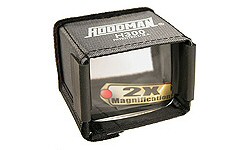 Hoodman H 3C LCD Blendschutz H 300 plus Lupe