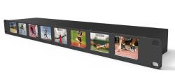 Lilliput RM 0208S 8 x 2 Zoll Monitor als Rackmount 19 Zoll