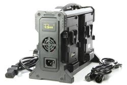 4 channel charger for V Mount battery Rolux RL 4KS