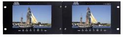 ToteVision LCD 703 HD2 Rackmonitor 2 x 7 Zoll HMDI