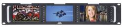ToteVision LED-504HDMx3 3x5 Zoll Rackmonitor 2HE