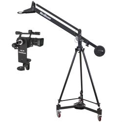 VariZoom VZQUICKJIBKIT-50 Kamerakran mit Stativ Dolly und RemoteHead(alt)