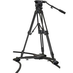 VariZoom VZCINETRACMASTER Dolly Schienen Stativ und Fluidkopf Set
