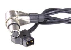 Powertap D TAP cable to XLR 4 pin 50cm male to female 
