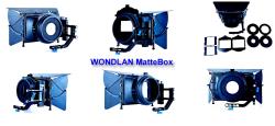 Wondlan Matte Box für 15mm Rods Foto und Video Sonnenblende
