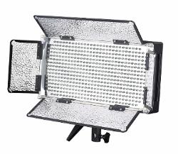 FineVideo LED Flächenleuchte 5400K LED500R mit Fernbedienung Foto und Video dimmbar