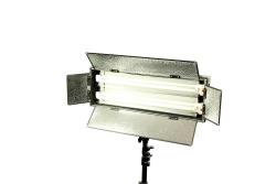 Dauerlicht Flächenleuchte Fluorescent 110 Watt Dimmbar LS255A Foto und Video