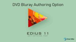 Grass Valley EDIUS 11 DVD BD Authoring option