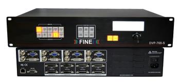 FineVideo FV-DVP-768-4S HD-SDI Switcher Scaler und Konverter für LED WALL