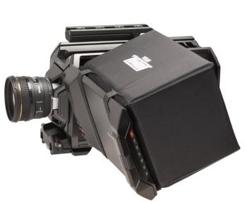 Hoodman HRSA - Blendschutz für Blackmagic Design URSA Kamera - kurze Bauform