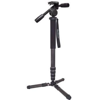 VariZoom CHICKENFOOT101 monopod carbon fiber with photohead