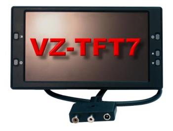 VariZoom VZTFT7 - Videomonitor 7 Zoll