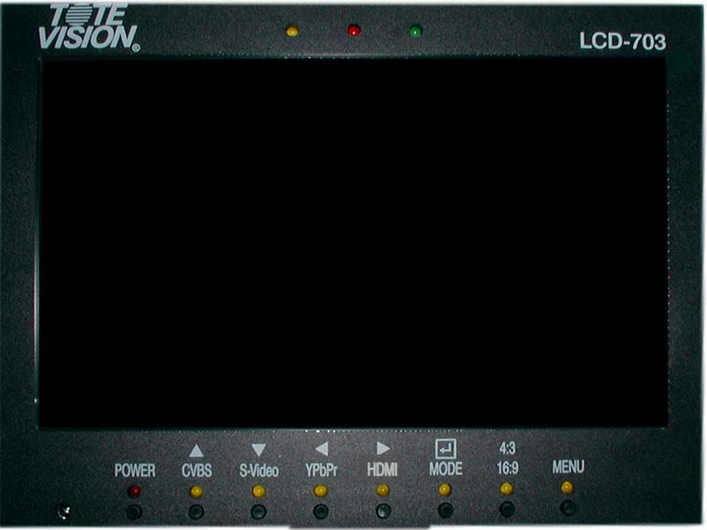 image ToteVision LCD 703 HD HDMI Video Kontrollmonitor