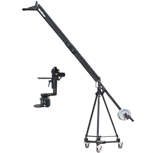 image VariZoom VZQUICKJIB2KIT 50 Kamerakran Stativ Dolly mit Remotehead