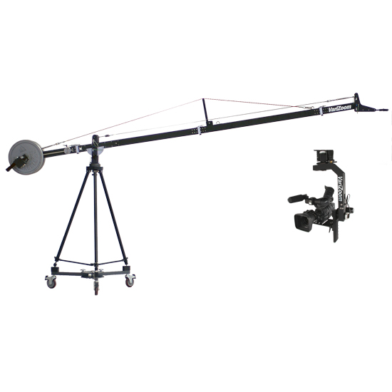 image VariZoom VZ SNAPCRANE12 100 camera crane jib 4 Meter