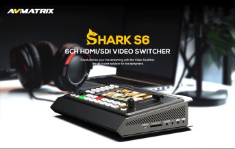 AVMATRIX Shark S6 6-Kanal HDMI/SDI Video Mischer - Produktbild 1 AVMATRIX Shark S6 6-Kanal HDMI/SDI Video Mischer - Produktbild 1