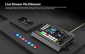 AVMATRIX Shark S6 6-Kanal HDMI/SDI Video Mischer - Produktbild 3 AVMATRIX Shark S6 6-Kanal HDMI/SDI Video Mischer - Produktbild 3