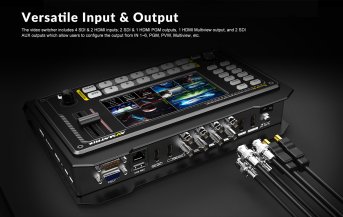 AVMATRIX Shark S6 6-Kanal HDMI/SDI Video Mischer - Produktbild 7 AVMATRIX Shark S6 6-Kanal HDMI/SDI Video Mischer - Produktbild 7