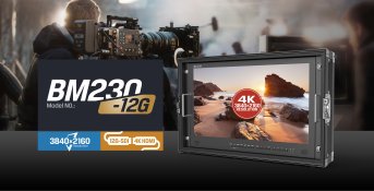 Lilliput BM230-12G 23.8 Zoll 4K Monitor mit Flightcase - Produktbild 1
