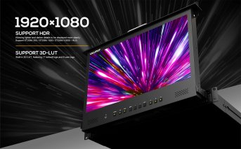 Lilliput RM1731S 17.3 Zoll Rackmount Monitor – 17 . 3 Inch G SDI 1 RU Pull Out Rackmount Monitor 2