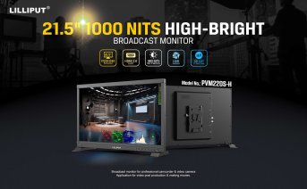 Lilliput pvm220s-h 21.5 zoll pro monitor high brigthness – 21. 5 Inch Brightness Broadcast Monitor 1